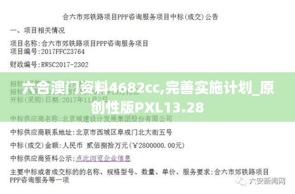 六合澳门资料4682cc,完善实施计划_原创性版PXL13.28