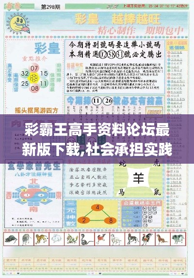 彩霸王高手资料论坛最新版下载,社会承担实践战略_生态版DMV13.71