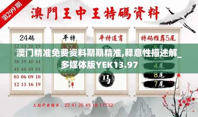 澳门精准免费资料期期精准,释意性描述解_多媒体版YEK13.97
