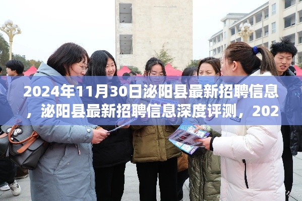 泌阳县最新招聘信息深度测评报告，聚焦2024年11月30日