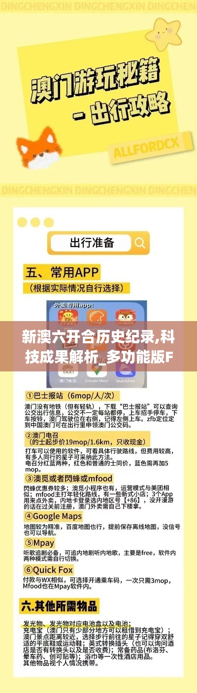新澳六开合历史纪录,科技成果解析_多功能版FPW79.229