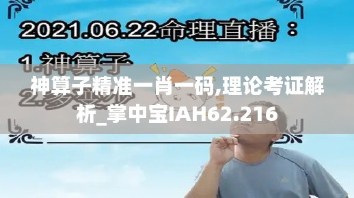 神算子精准一肖一码,理论考证解析_掌中宝IAH62.216