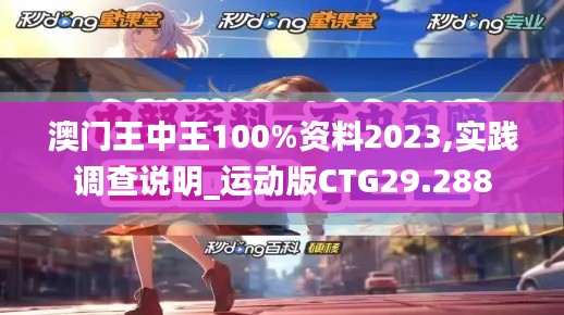 澳门王中王100%资料2023,实践调查说明_运动版CTG29.288