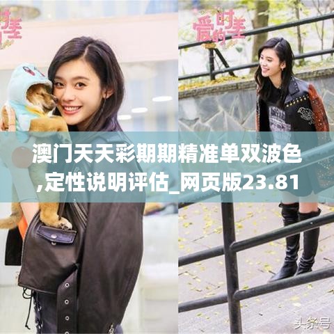 澳门天天彩期期精准单双波色,定性说明评估_网页版23.815-3