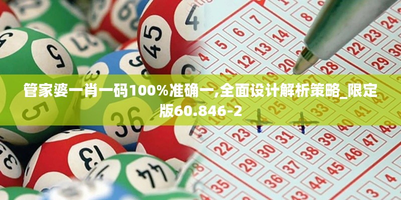 管家婆一肖一码100%准确一,全面设计解析策略_限定版60.846-2
