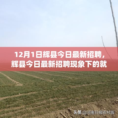 辉县最新招聘动态与就业观探讨，今日招聘现象下的洞察
