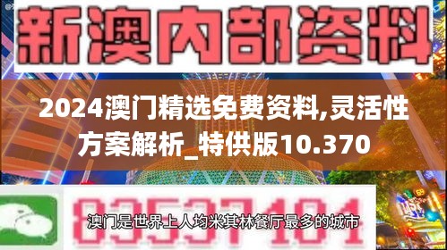 2024澳门精选免费资料,灵活性方案解析_特供版10.370
