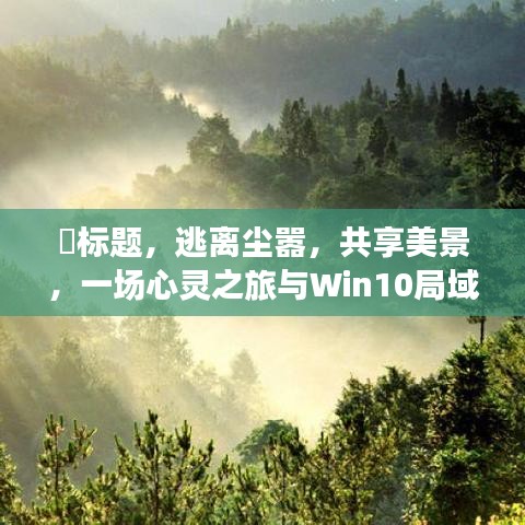 逃离尘嚣，心灵之旅与Win10局域网文件共享的惬意探索