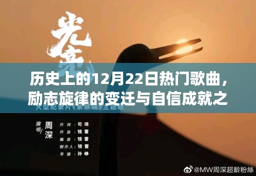 历史上的励志旋律，自信成就之歌与十二月二十二日的热门歌曲变迁