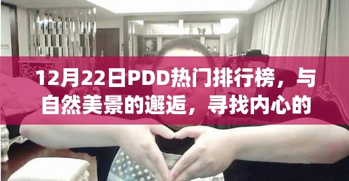 12月22日PDD热门排行榜，与自然美景的邂逅，内心的平和之旅