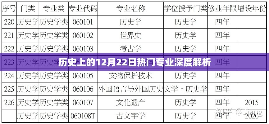 历史上备受瞩目的专业深度解析，聚焦十二月二十二日热门专业