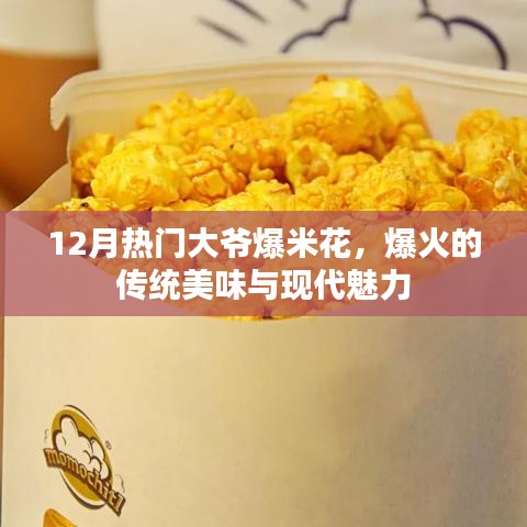 传统美味与现代魅力，爆火大爷爆米花，12月热门美食