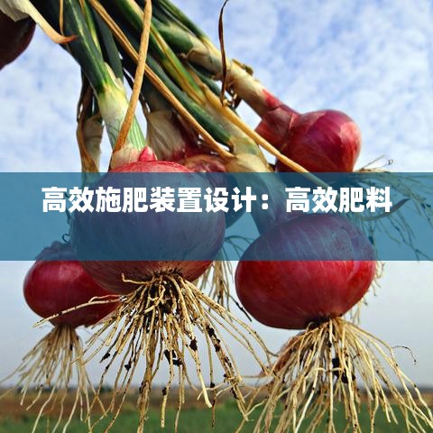 高效施肥装置设计：高效肥料 