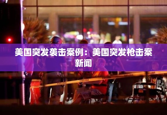 美国突发袭击案例：美国突发枪击案 新闻 