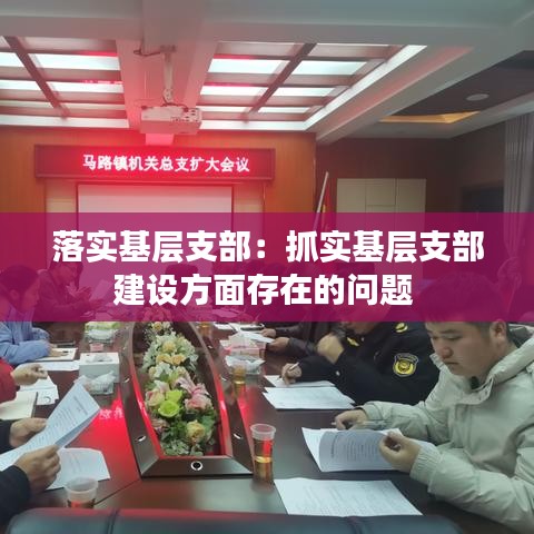 落实基层支部：抓实基层支部建设方面存在的问题 