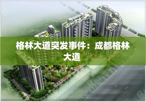 格林大道突发事件：成都格林大道 