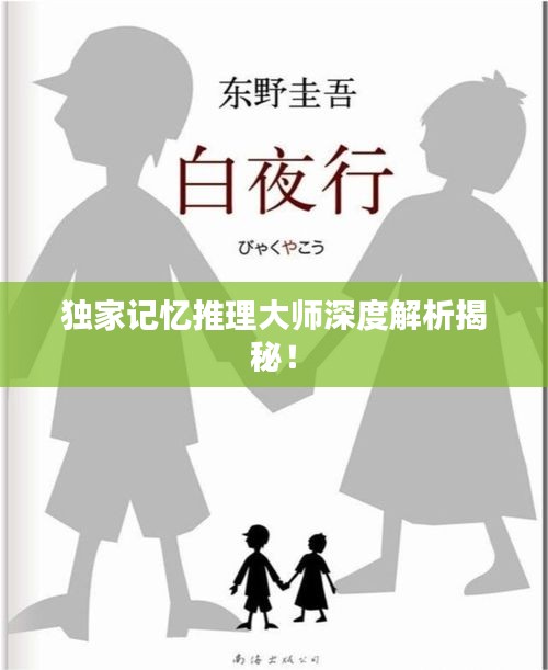 独家记忆推理大师深度解析揭秘！