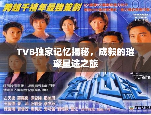 TVB独家记忆揭秘，成毅的璀璨星途之旅