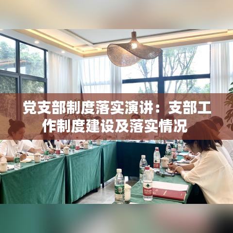 党支部制度落实演讲：支部工作制度建设及落实情况 