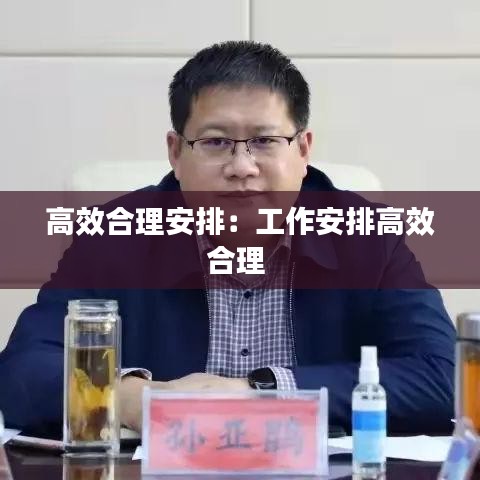 高效合理安排：工作安排高效合理 