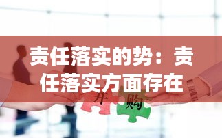 责任落实的势：责任落实方面存在的问题及现象 
