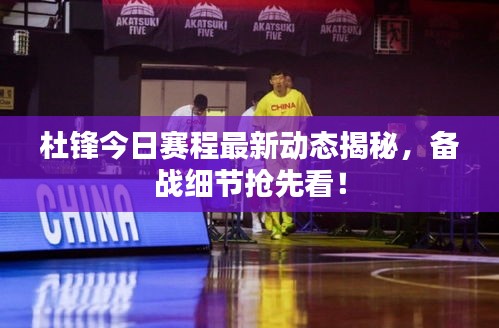 杜锋今日赛程最新动态揭秘，备战细节抢先看！