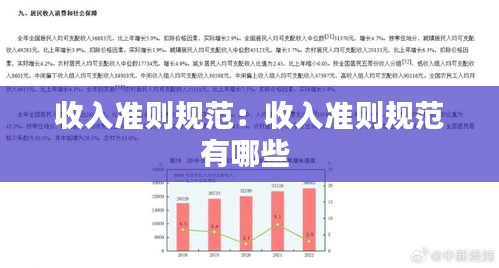 收入准则规范：收入准则规范有哪些 