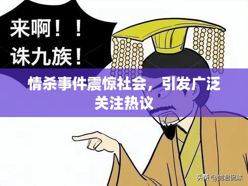 情杀事件震惊社会，引发广泛关注热议