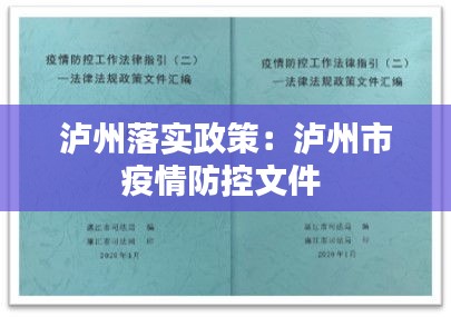 泸州落实政策：泸州市疫情防控文件 