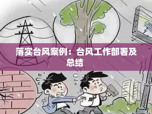 落实台风案例：台风工作部署及总结 