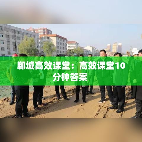 郸城高效课堂：高效课堂10分钟答案 