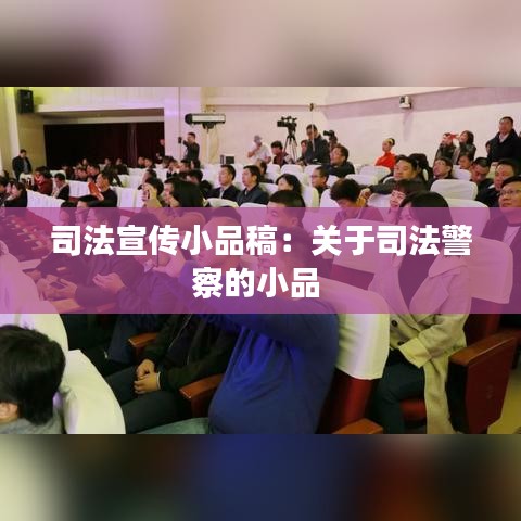 司法宣传小品稿：关于司法警察的小品 