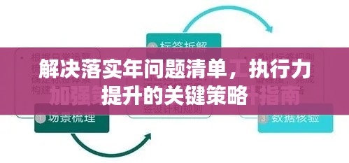 解决落实年问题清单，执行力提升的关键策略