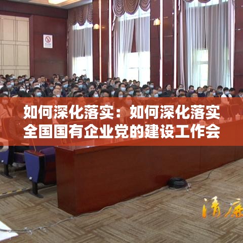 如何深化落实：如何深化落实全国国有企业党的建设工作会议精神 