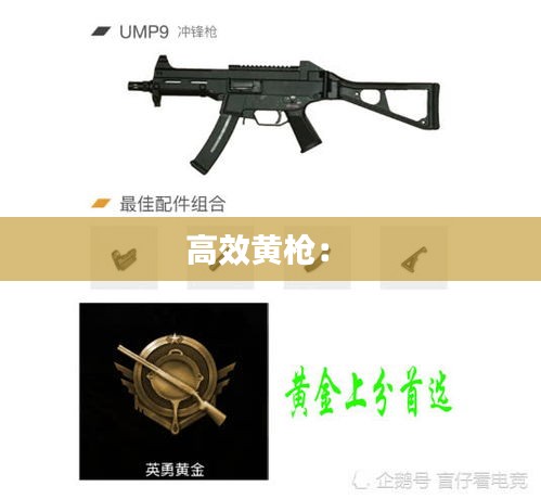 高效黄枪： 