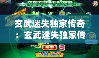 玄武迷失独家传奇：玄武迷失独家传奇小说 
