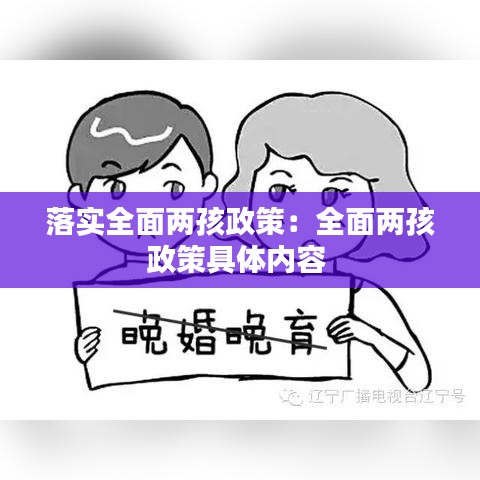 落实全面两孩政策：全面两孩政策具体内容 