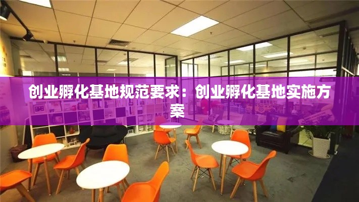 创业孵化基地规范要求：创业孵化基地实施方案 
