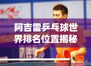 阿吉雷乒乓球世界排名位置揭秘