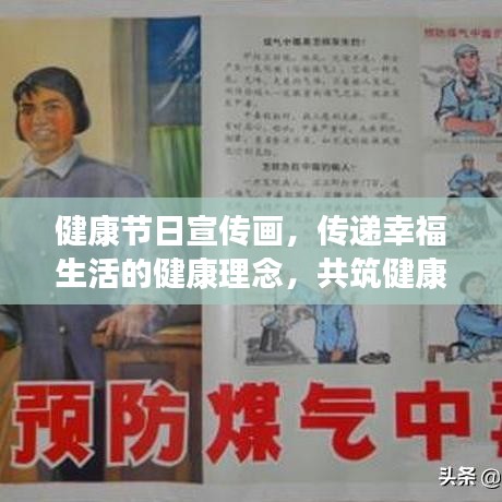 健康节日宣传画，传递幸福生活的健康理念，共筑健康未来！