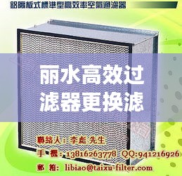 丽水高效过滤器更换滤网，操作指南与必要性解析
