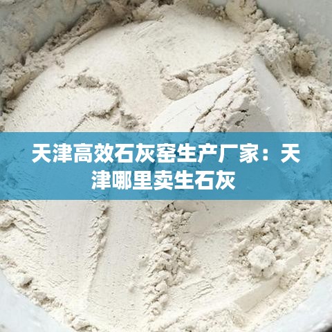 天津高效石灰窑生产厂家：天津哪里卖生石灰 