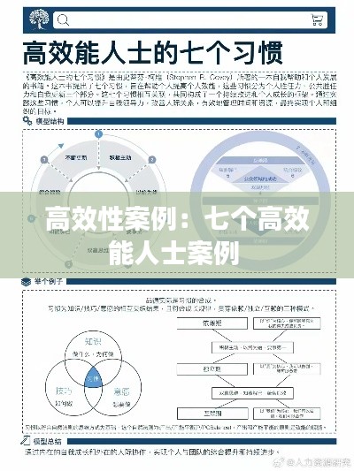 高效性案例：七个高效能人士案例 