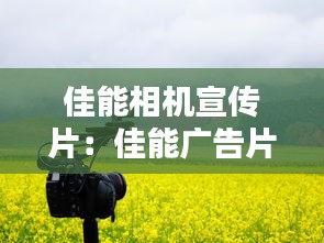 佳能相机宣传片：佳能广告片 