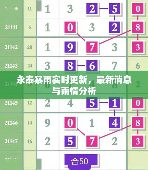 永泰暴雨实时更新，最新消息与雨情分析