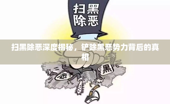 扫黑除恶深度揭秘，铲除黑恶势力背后的真相