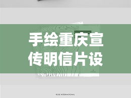 手绘重庆宣传明信片设计：重庆名片怎么画 