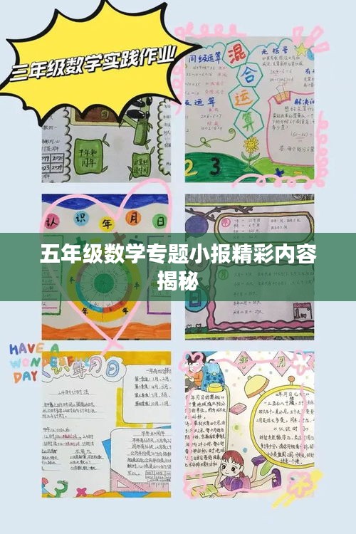五年级数学专题小报精彩内容揭秘