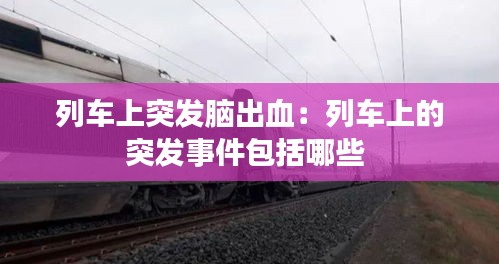 列车上突发脑出血：列车上的突发事件包括哪些 