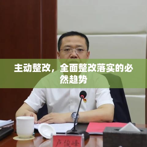 主动整改，全面整改落实的必然趋势